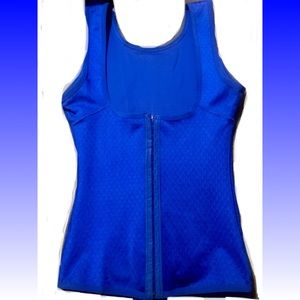 Corset waist trainer vest (Blue)